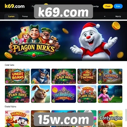 Principais jogos disponíveis no k69.com